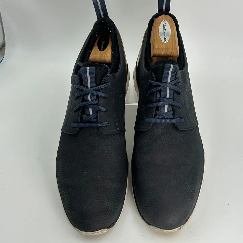 Johnston & Murphy XC4 Sneaker‎ Mens 12M Navy Leather Waterproof Comfort Business
